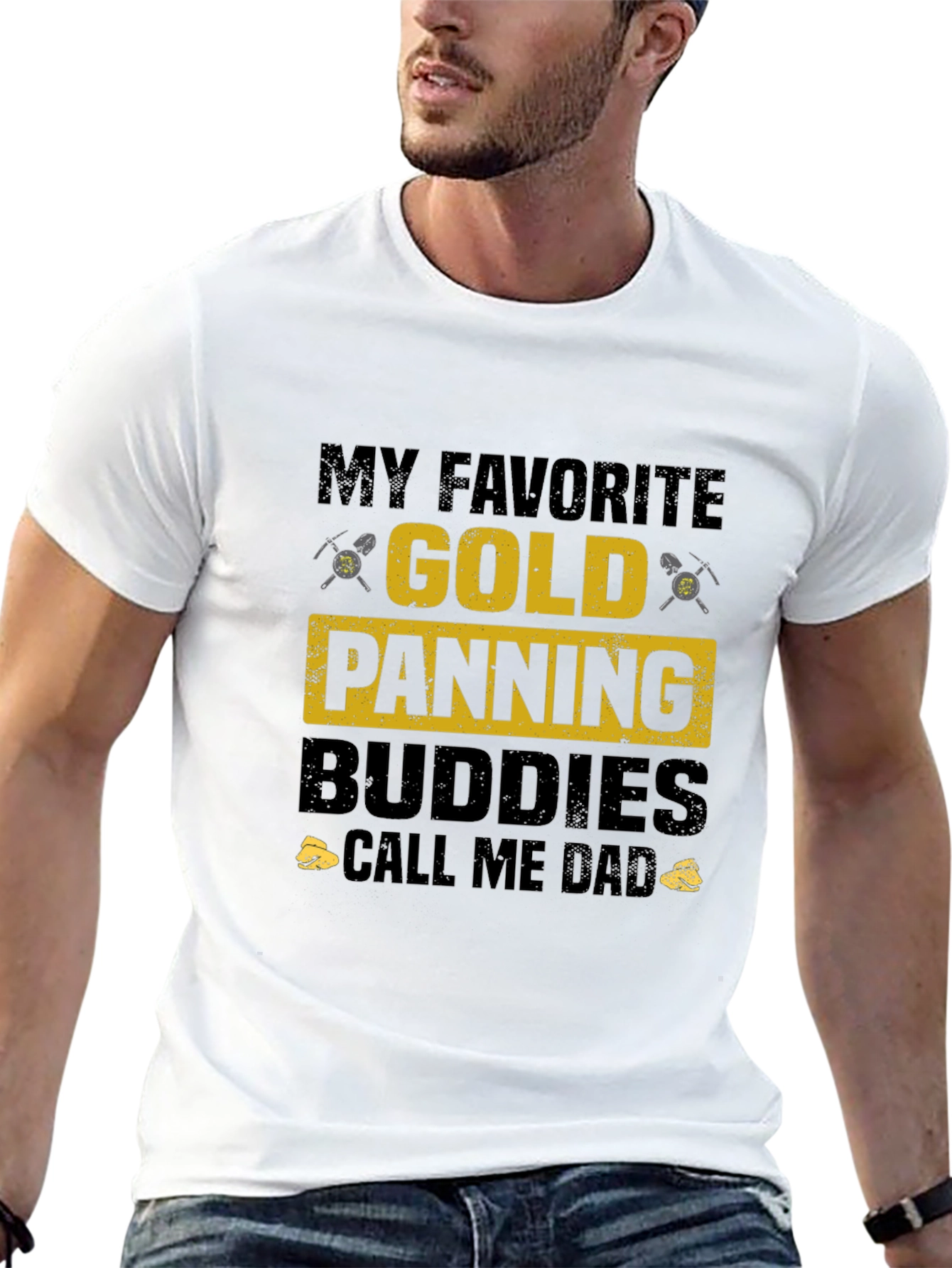 Gold Panning Buddies T-Shirt - Perfect for Dad!
