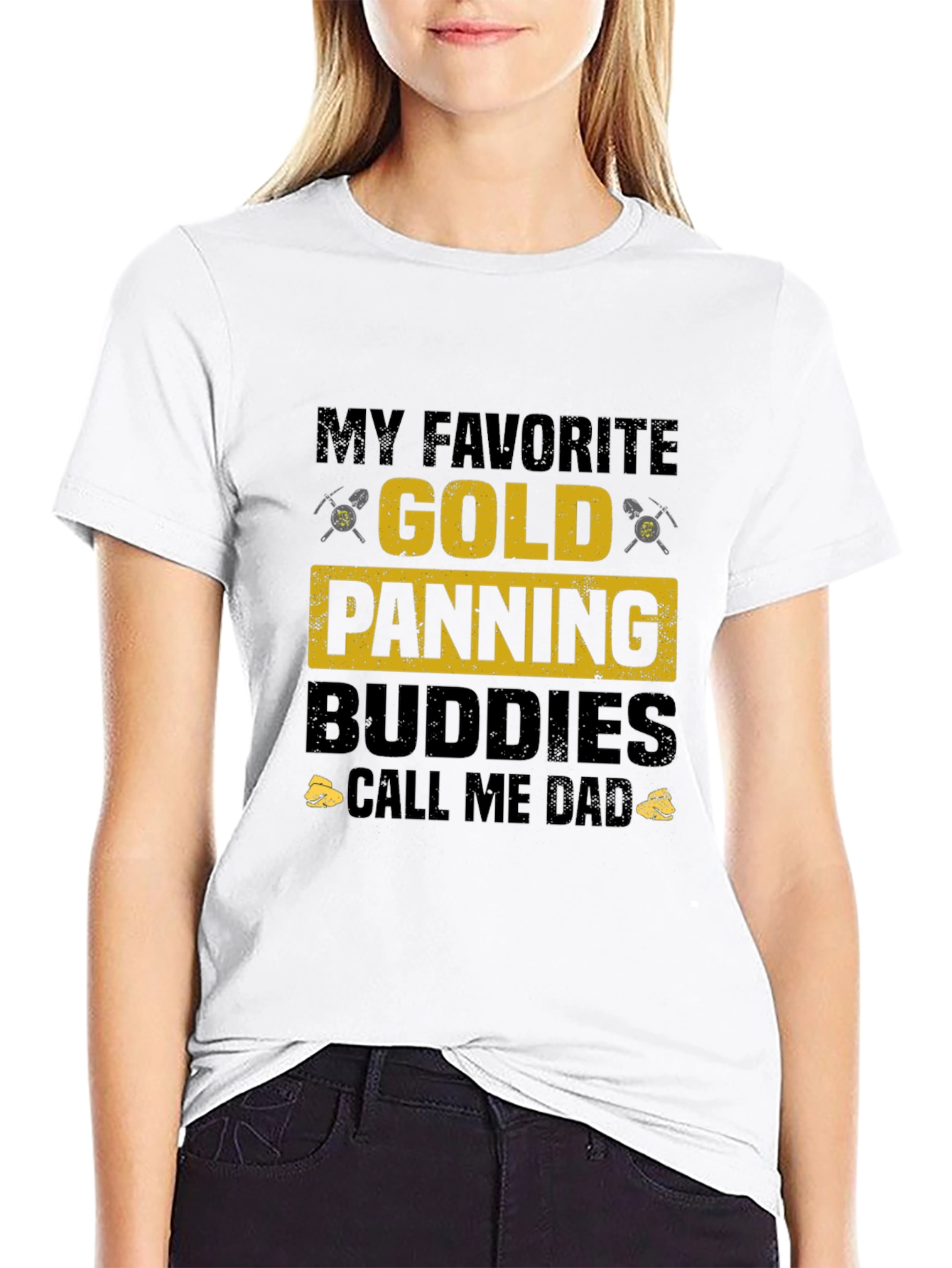 Gold Panning Buddies T-Shirt - Perfect for Dad!