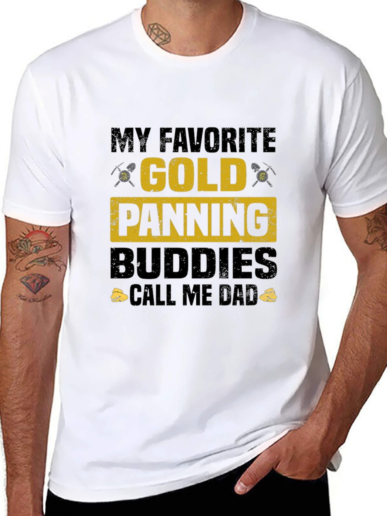 Gold Panning Buddies T-Shirt - Perfect for Dad!