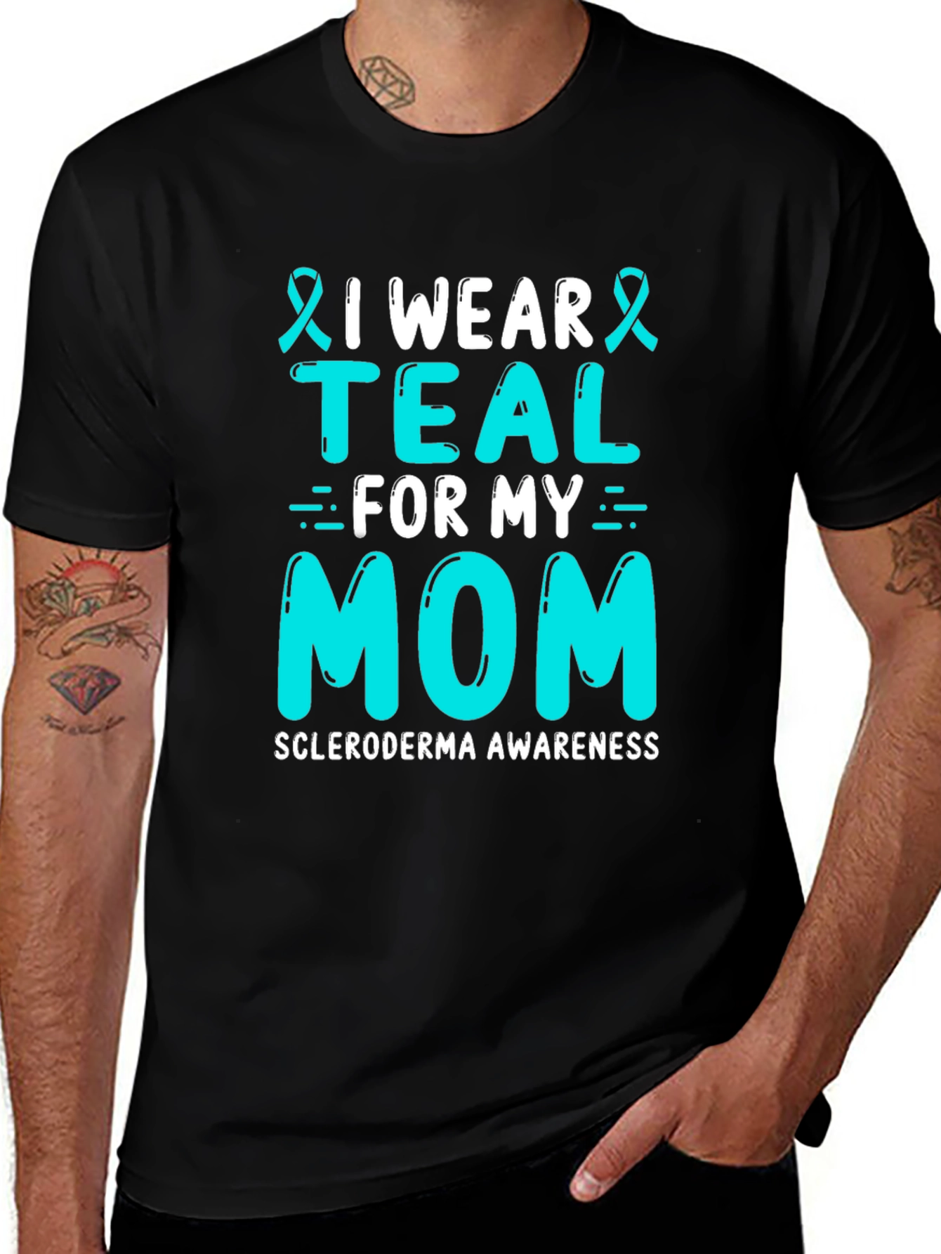 Teal For My Mom Awareness T-Shirt