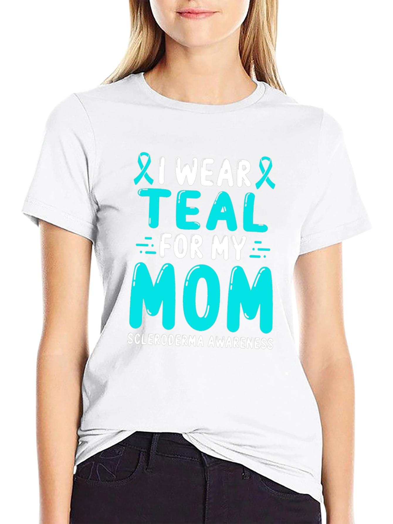 Teal For My Mom Awareness T-Shirt