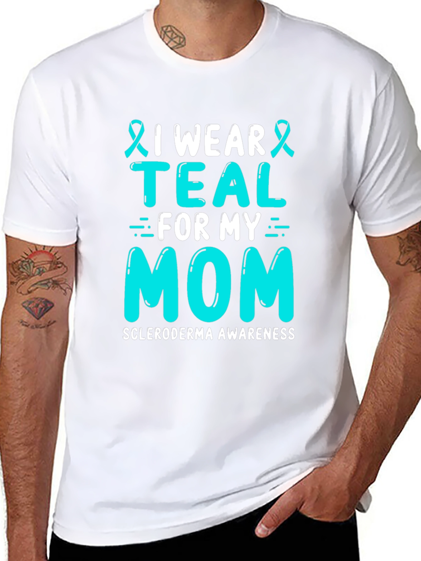 Teal For My Mom Awareness T-Shirt