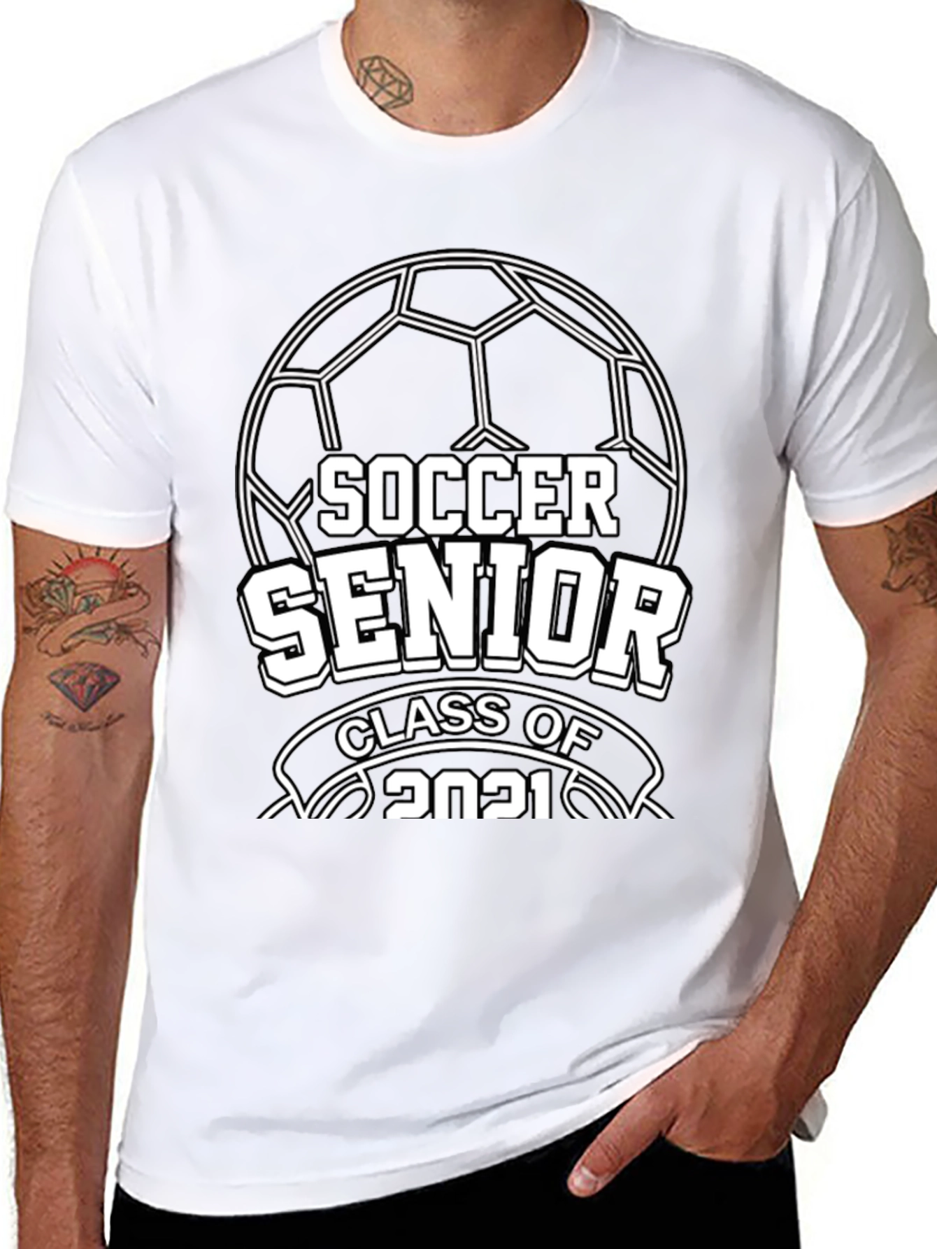 Soccer Senior Class of 2021 T-Shirt