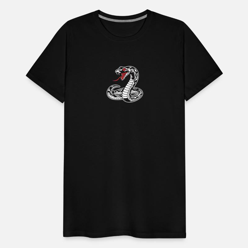 Fierce Viper Strike T-shirt–Unisex Snake Graphic