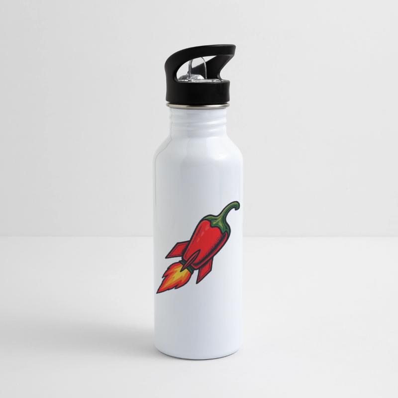 Fiery Rocket Pepper Design