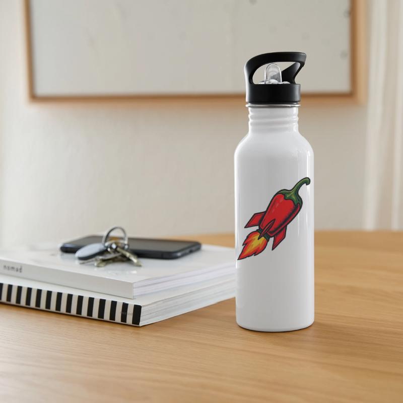 Fiery Rocket Pepper Design