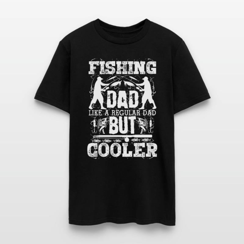 Fishing Dad Like A Regular Dad But Cooler T Shirt
