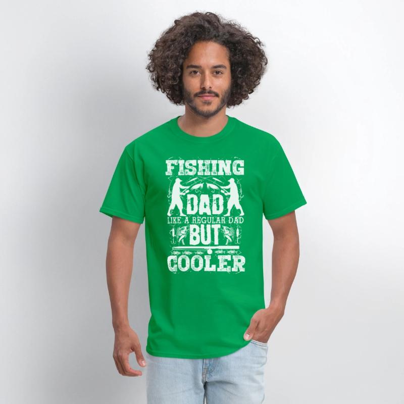 Fishing Dad Like A Regular Dad But Cooler T Shirt
