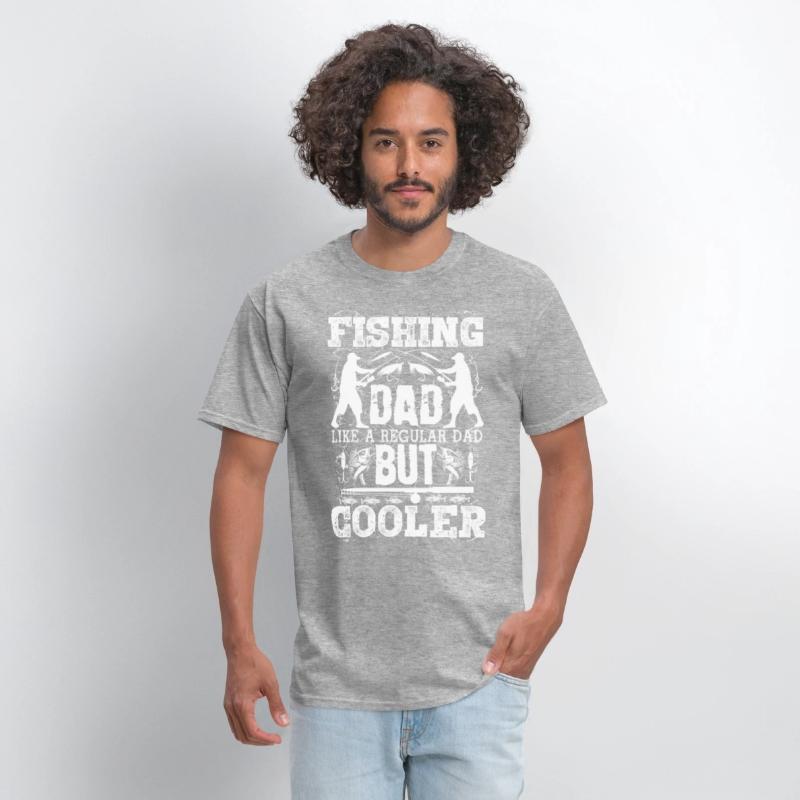Fishing Dad Like A Regular Dad But Cooler T Shirt