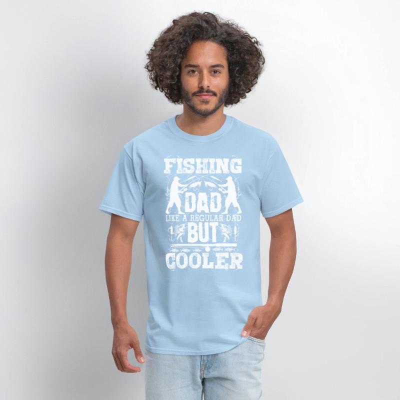 Fishing Dad Like A Regular Dad But Cooler T Shirt