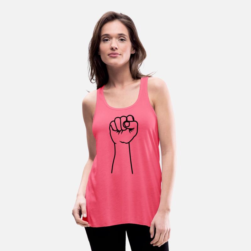 Fist held up power symbol