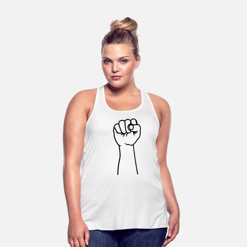 Fist held up power symbol