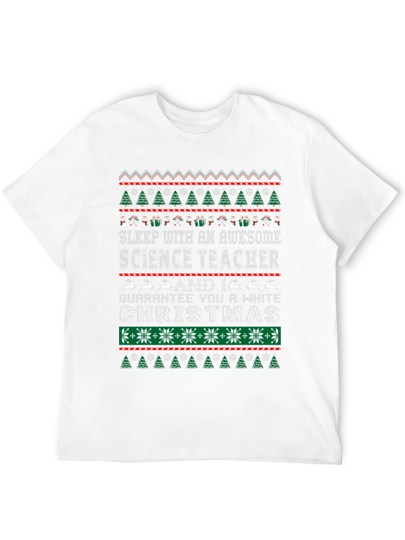 Science Teacher Christmas T-Shirt