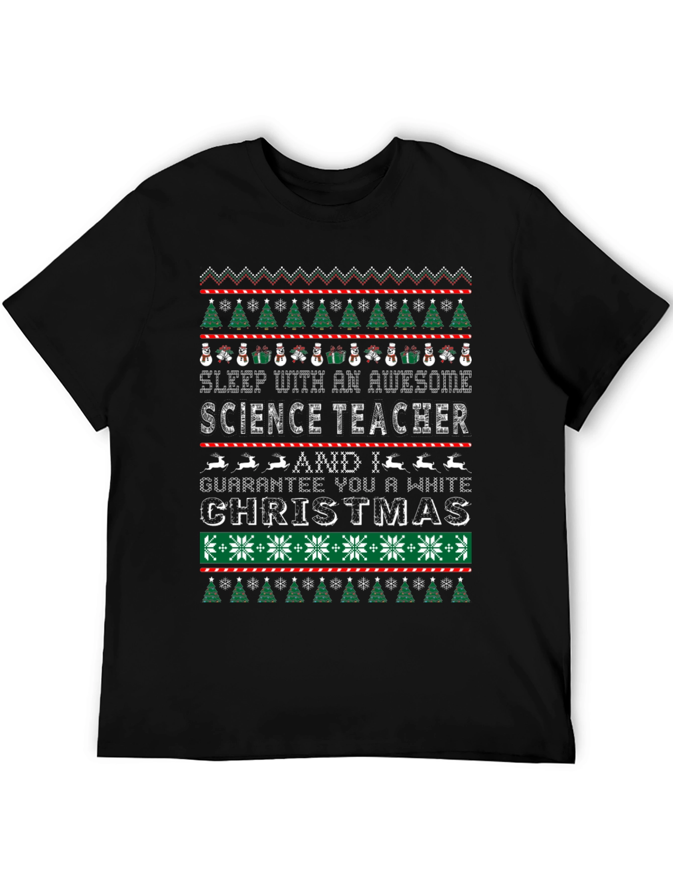 Science Teacher Christmas T-Shirt