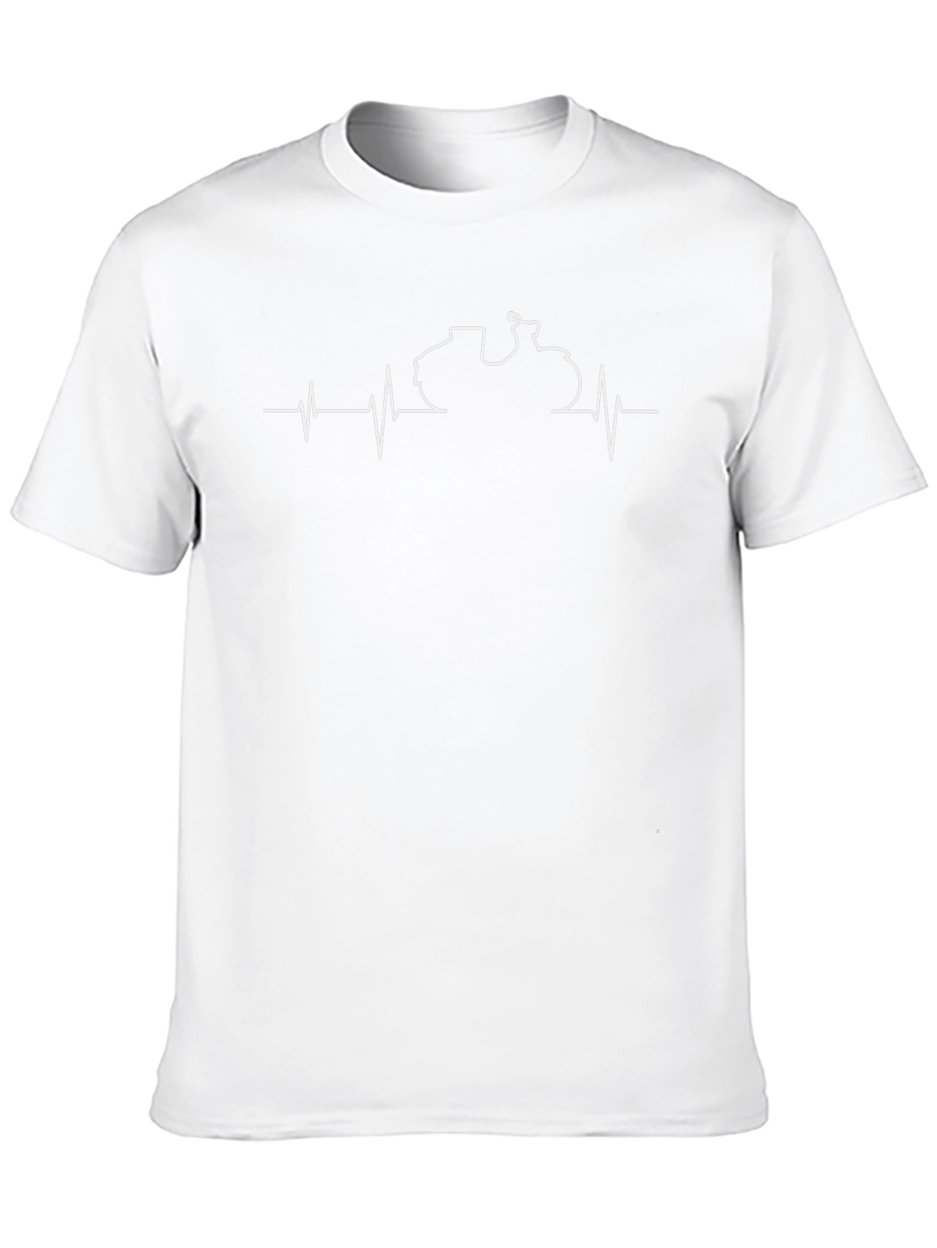 Tractor Heartbeat Graphic Tee - Farmers Passion