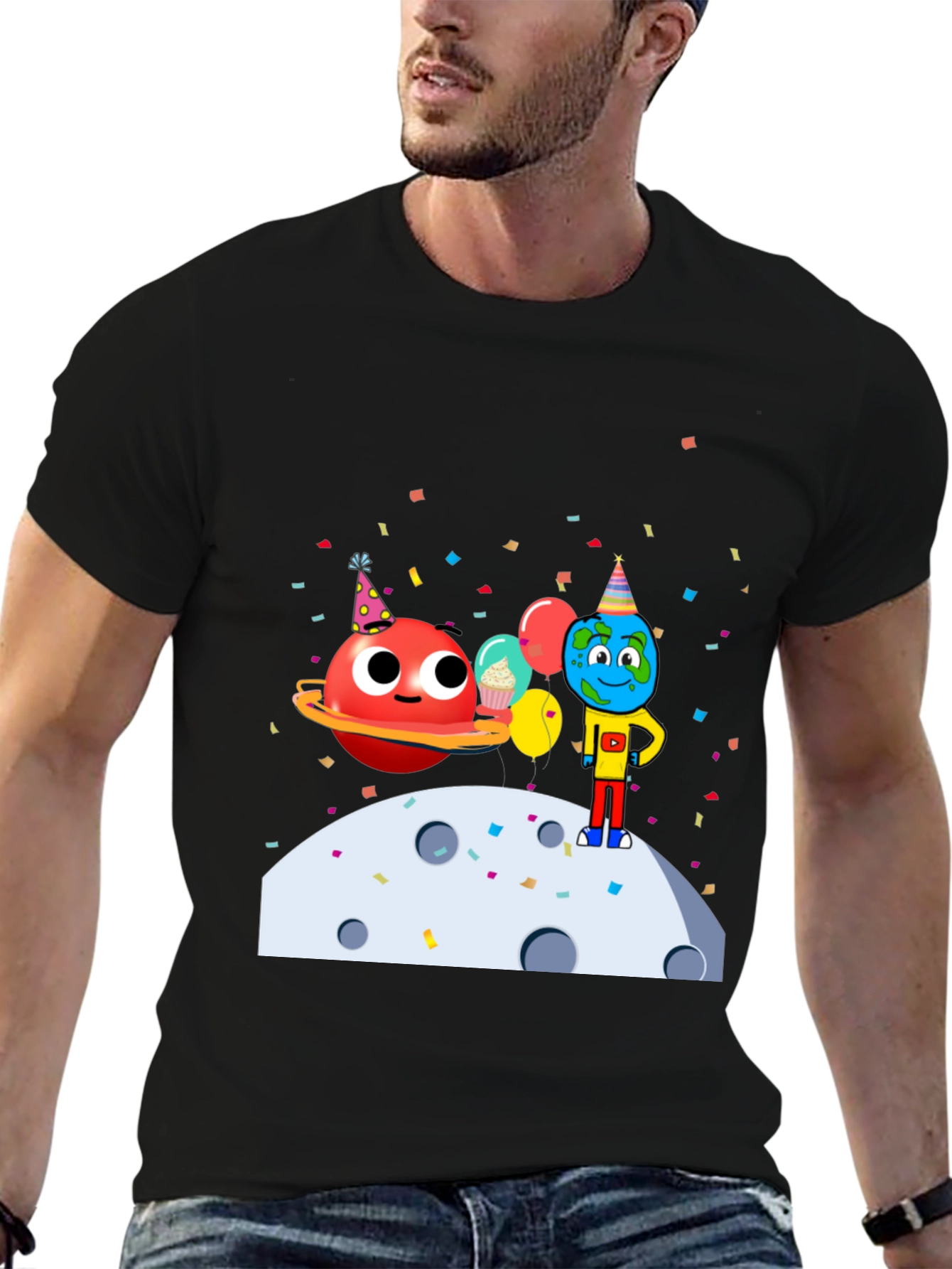 Planetary Birthday Tee