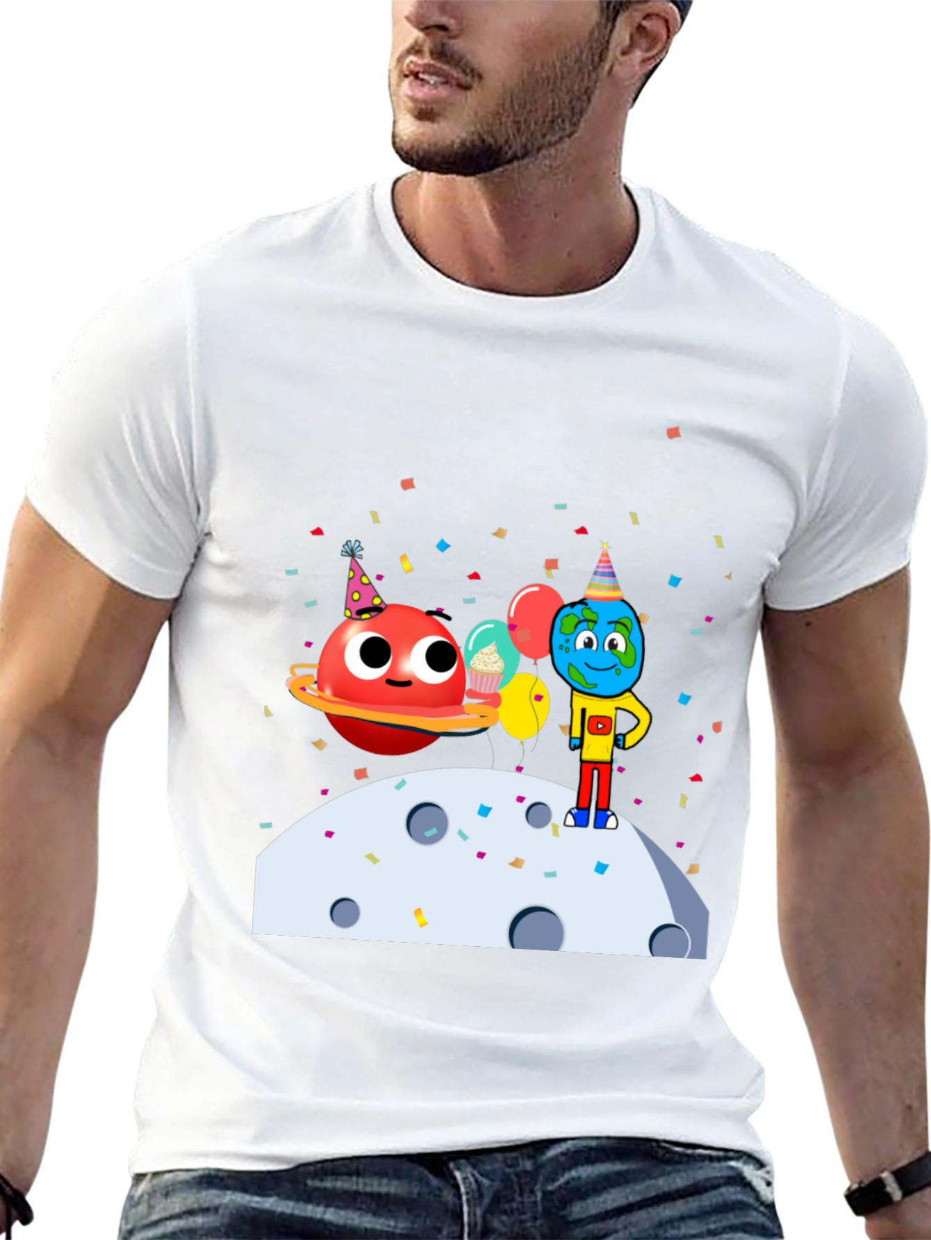 Planetary Birthday Tee