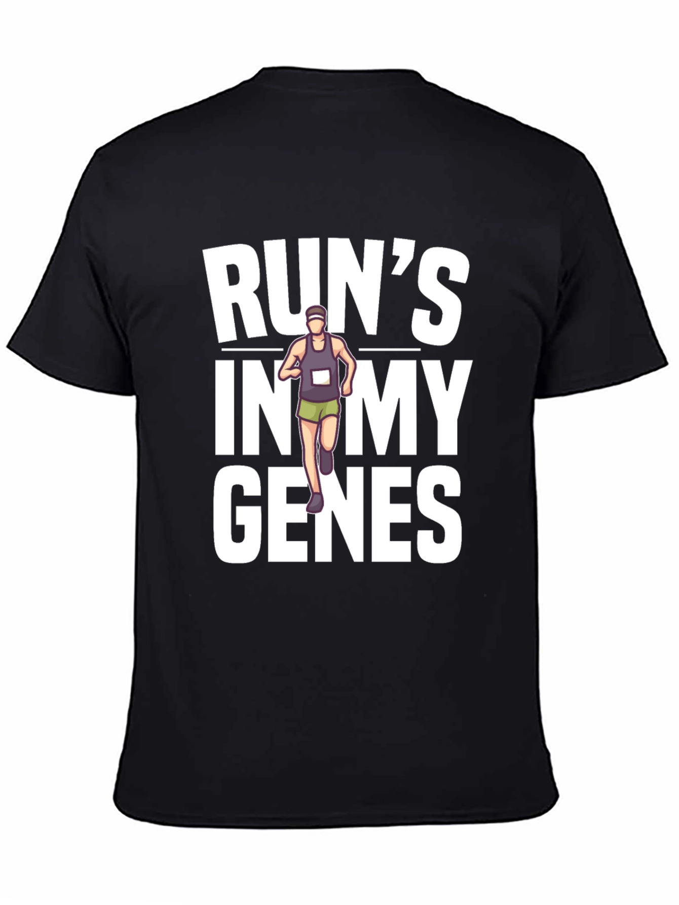 Runs In My Genes Graphic T-Shirt