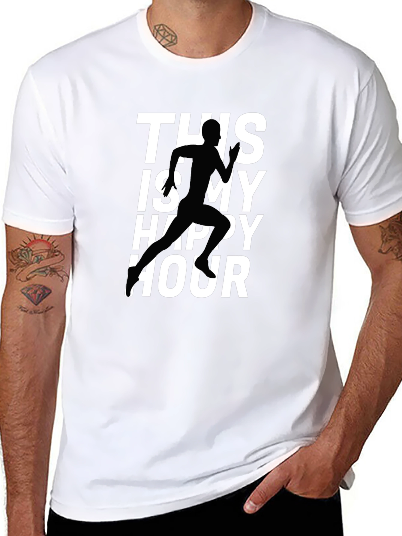Happy Hour Running T-Shirt