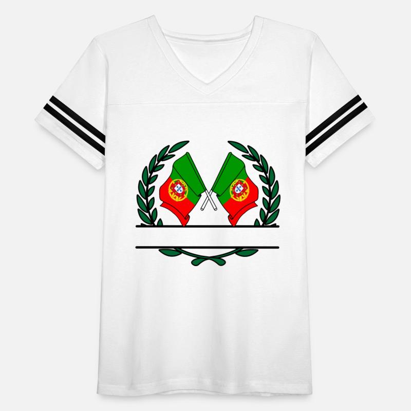 Flags Portugal laurel wreath banner