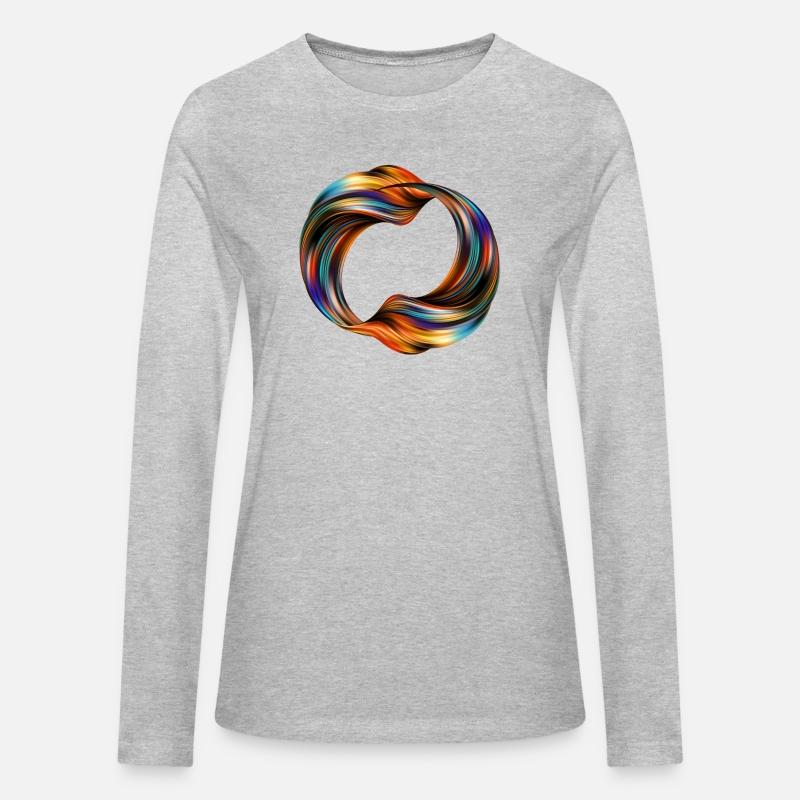 Flow of Colors in a Circular Design