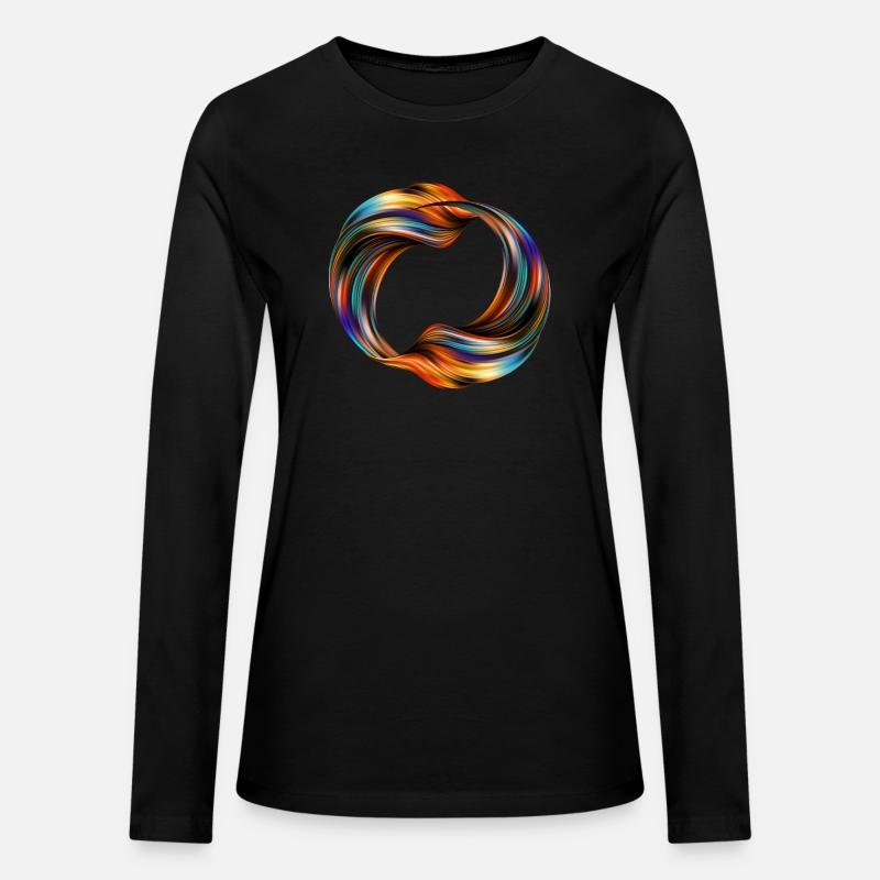 Flow of Colors in a Circular Design