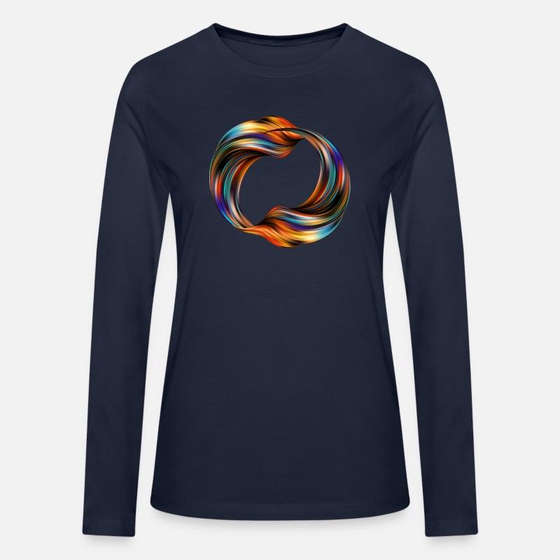 Flow of Colors in a Circular Design