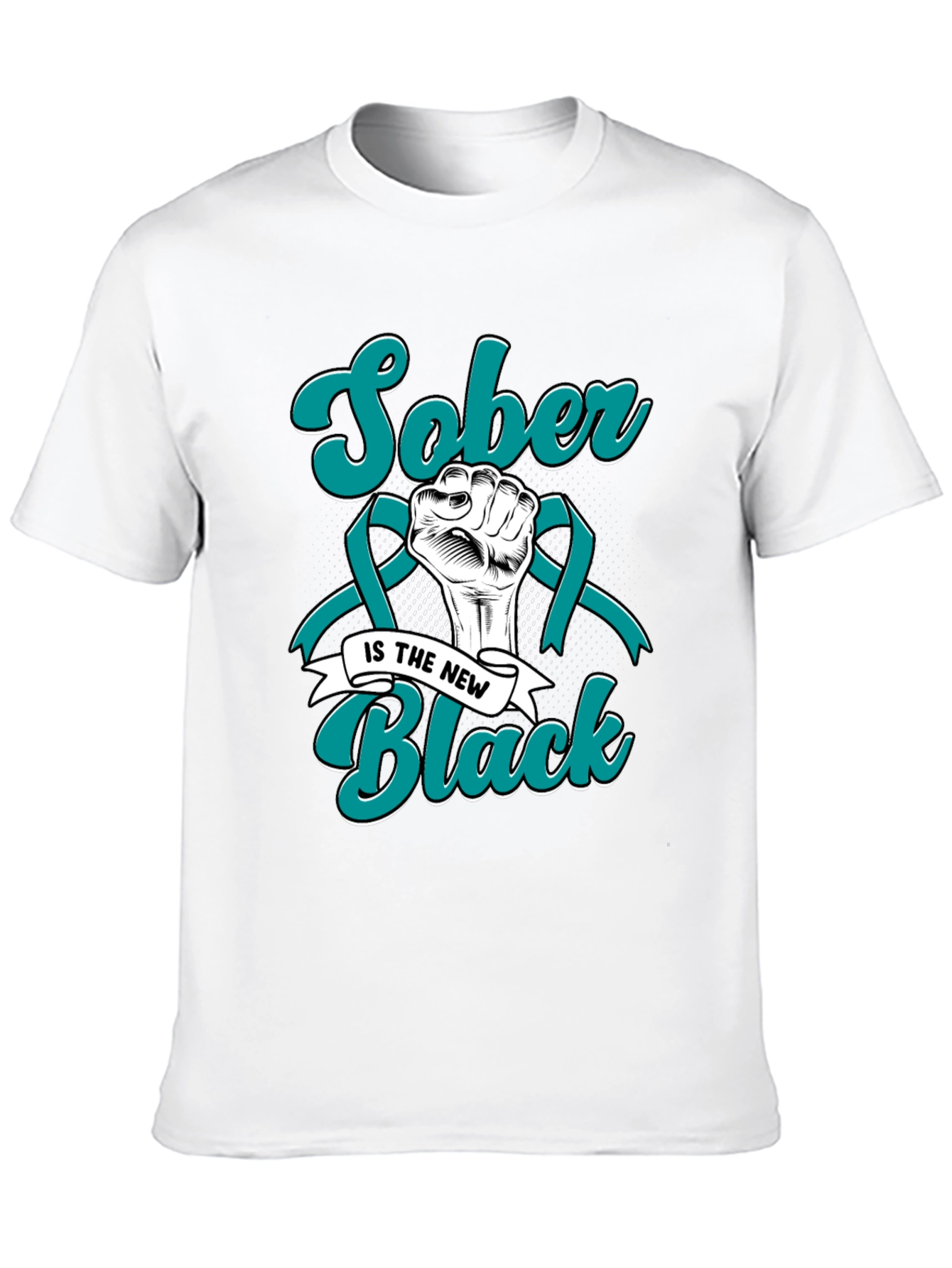 Sober is the New Black Graphic Tee