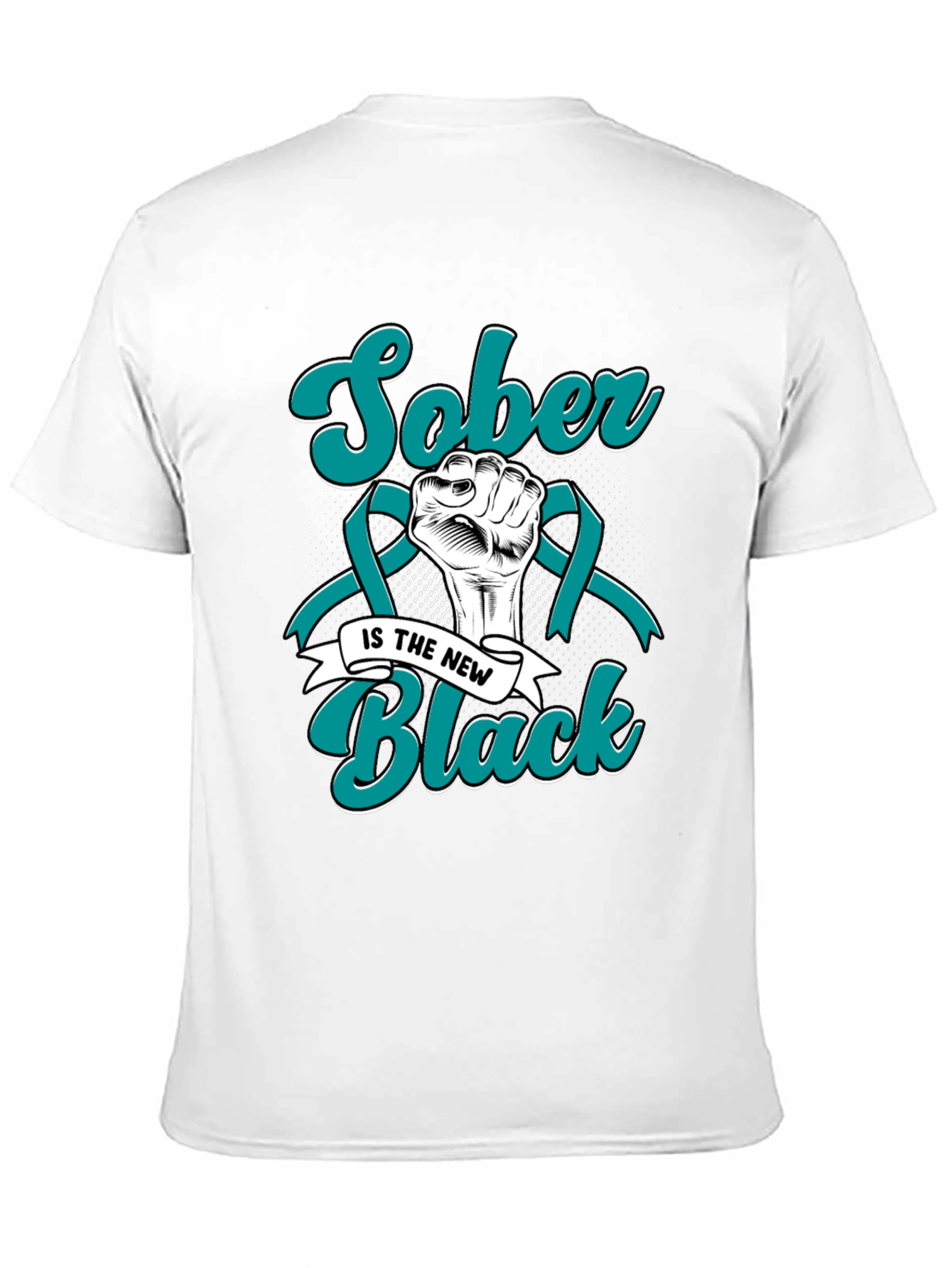 Sober is the New Black Graphic Tee
