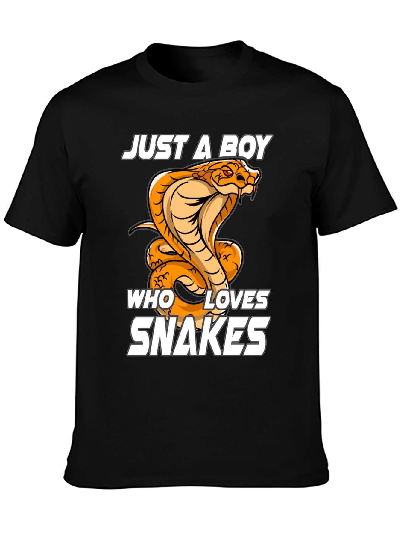 Just a Boy Who Loves Snakes T-Shirt