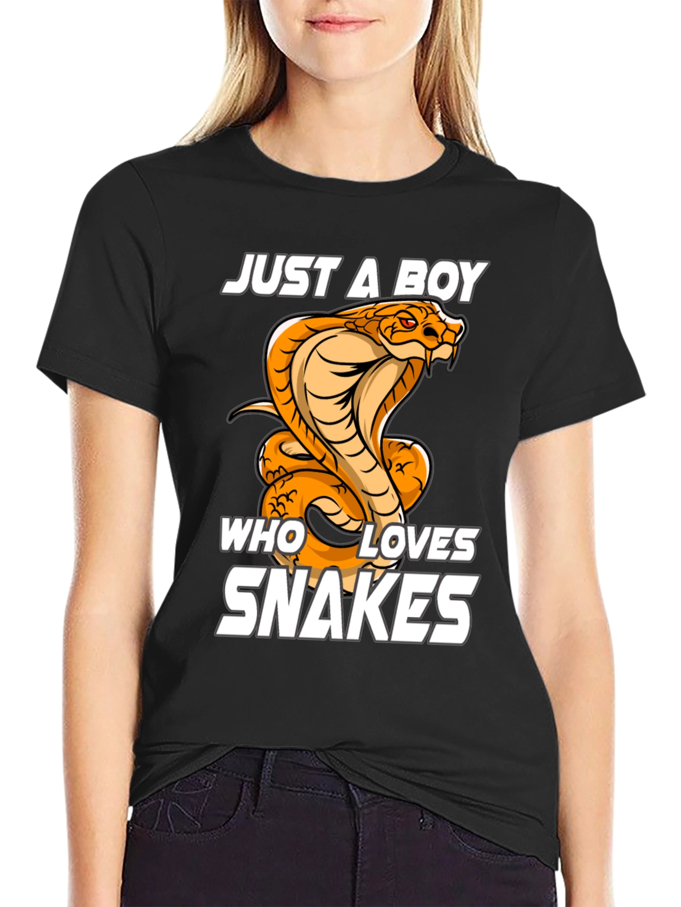 Just a Boy Who Loves Snakes T-Shirt