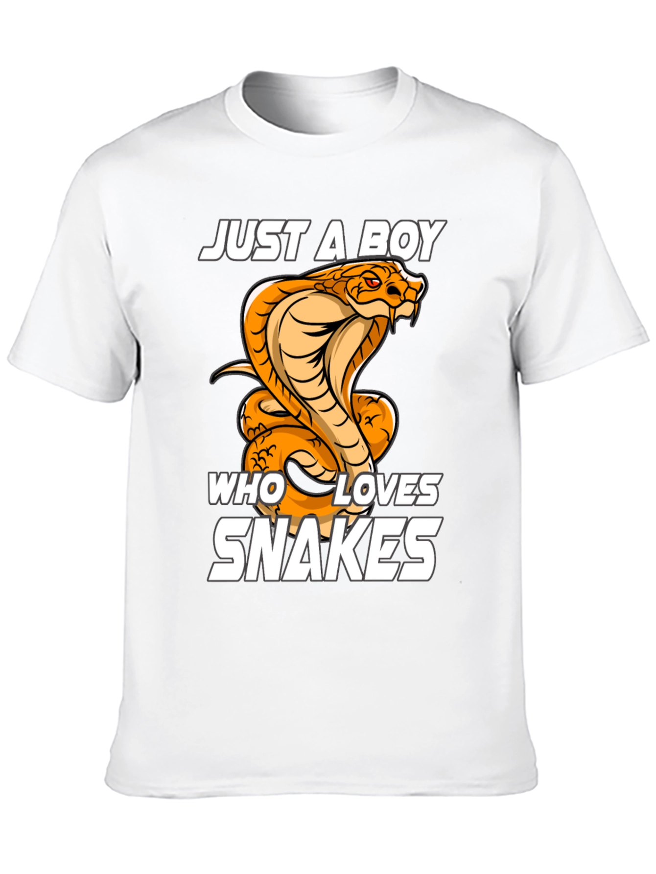 Just a Boy Who Loves Snakes T-Shirt