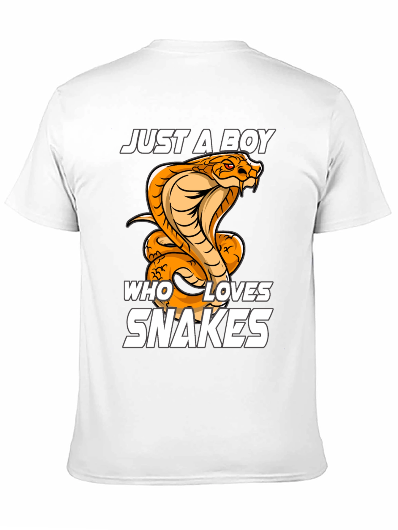 Just a Boy Who Loves Snakes T-Shirt