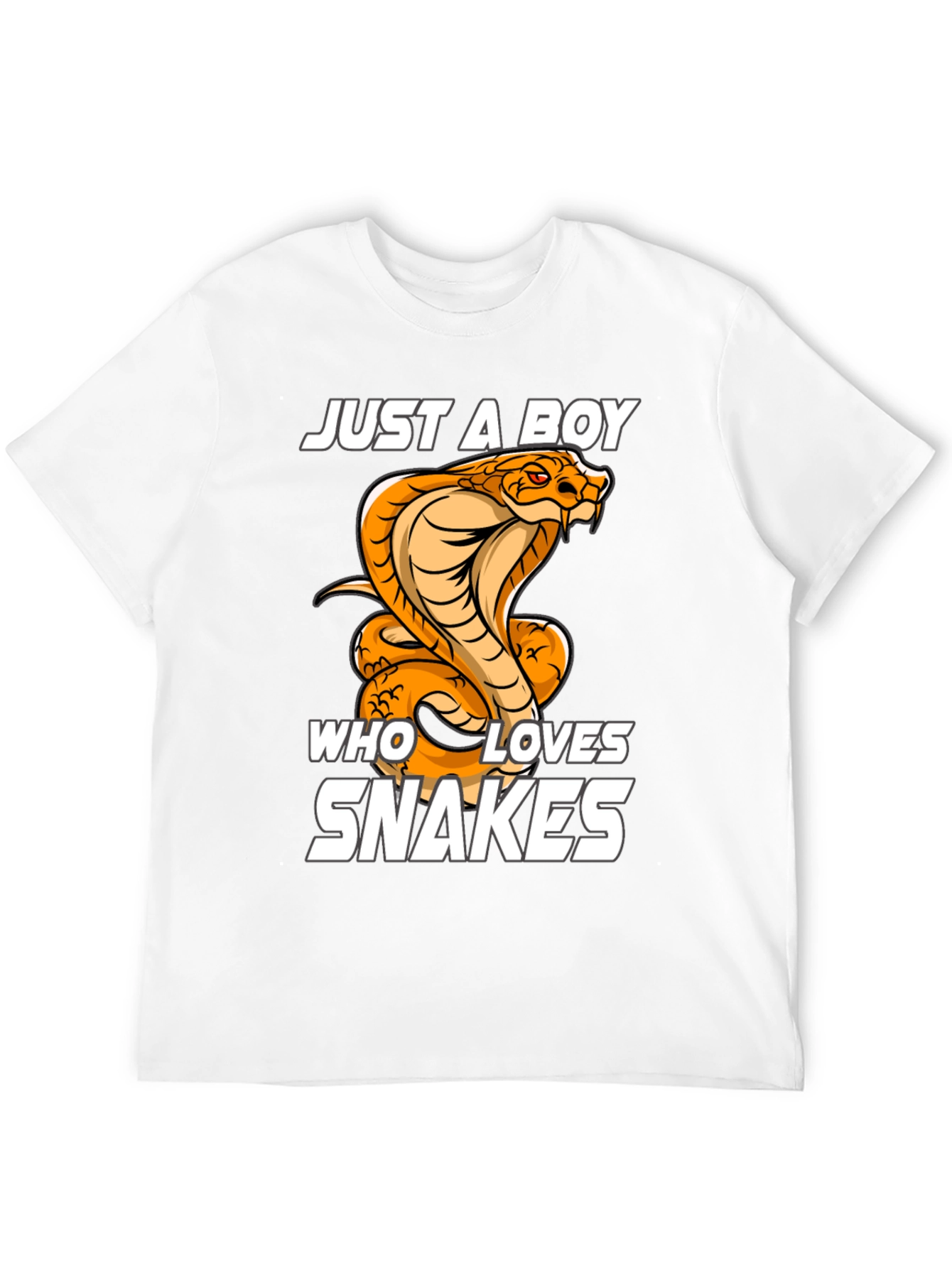 Just a Boy Who Loves Snakes T-Shirt