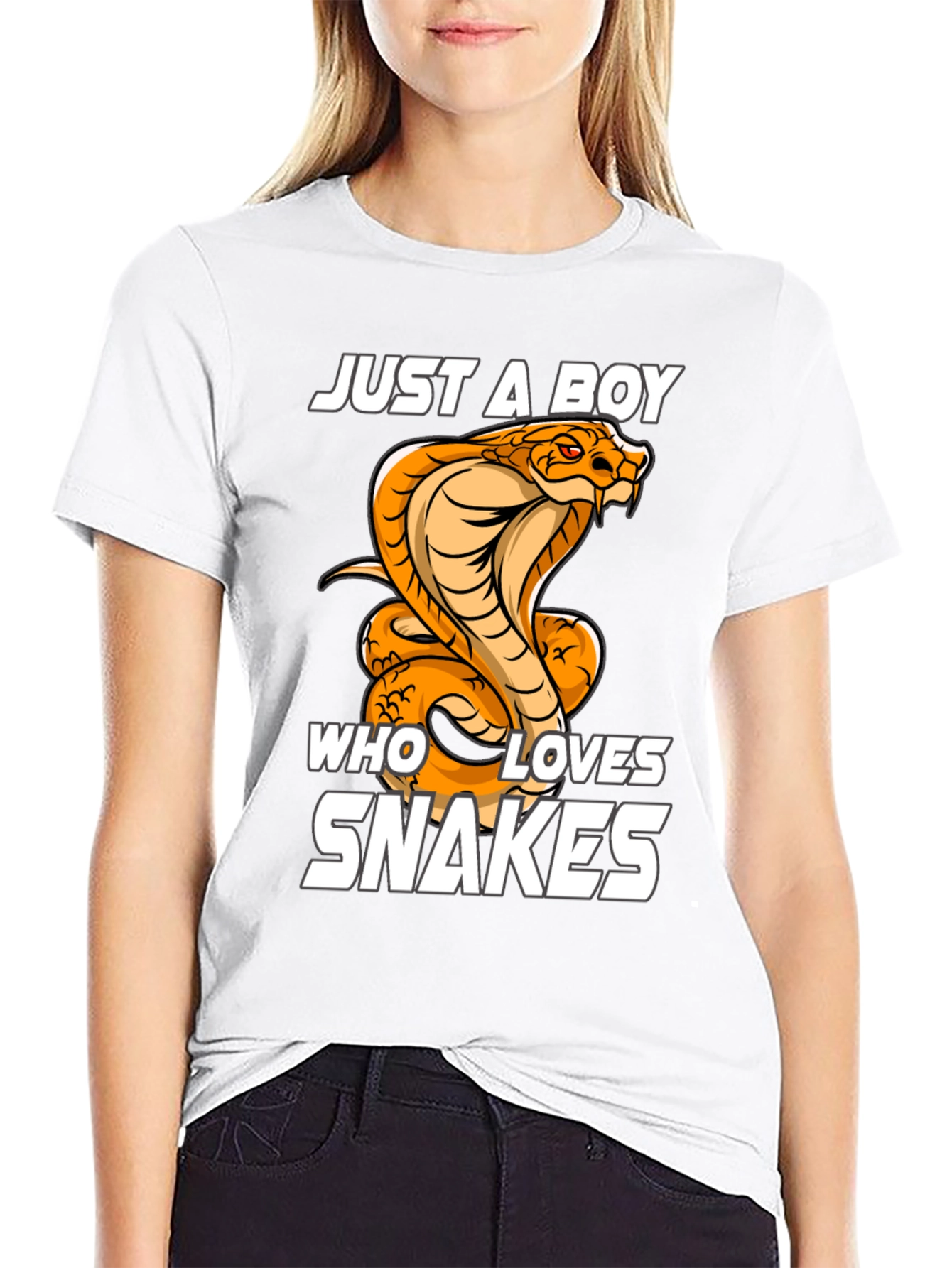 Just a Boy Who Loves Snakes T-Shirt