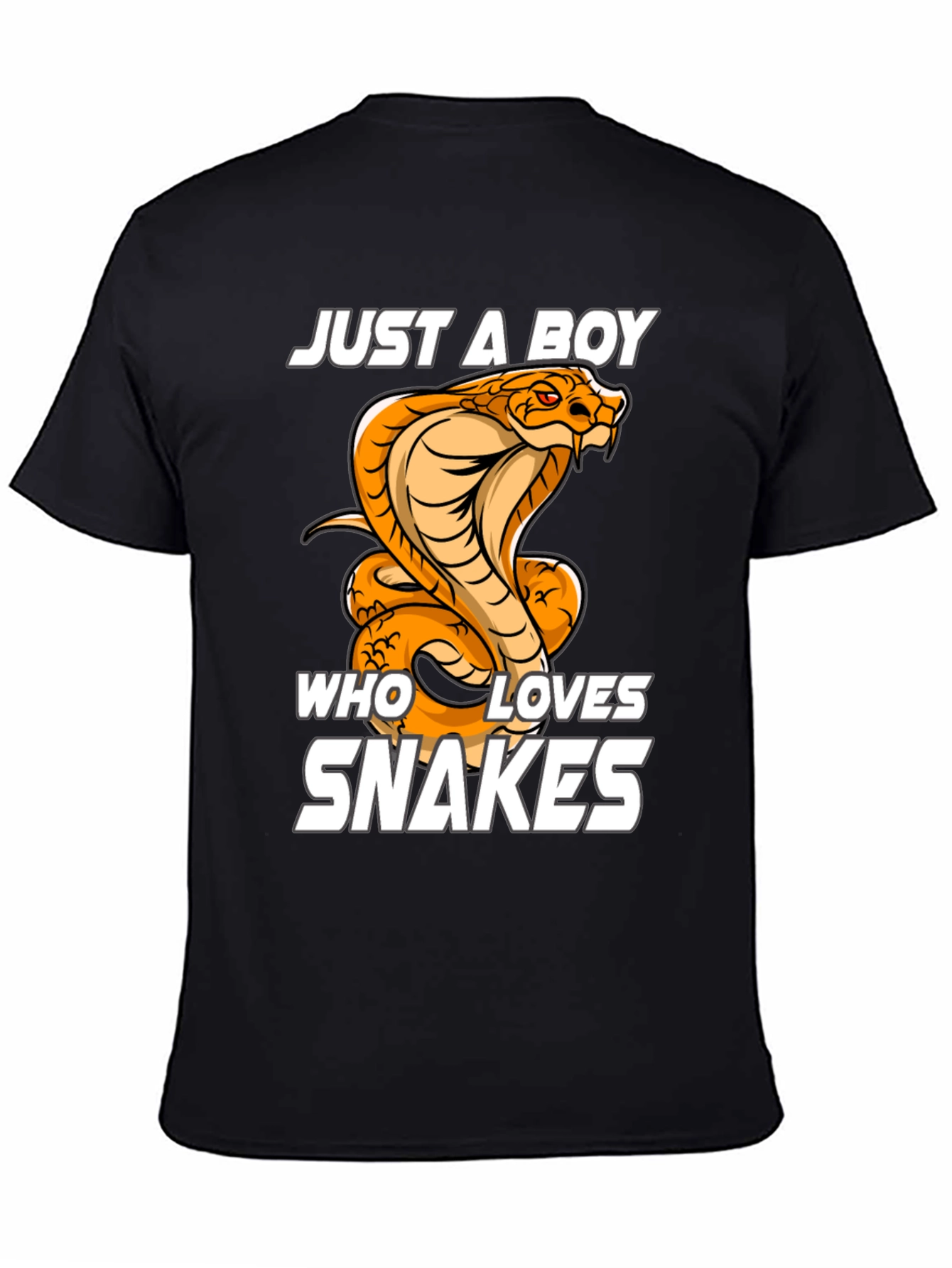 Just a Boy Who Loves Snakes T-Shirt