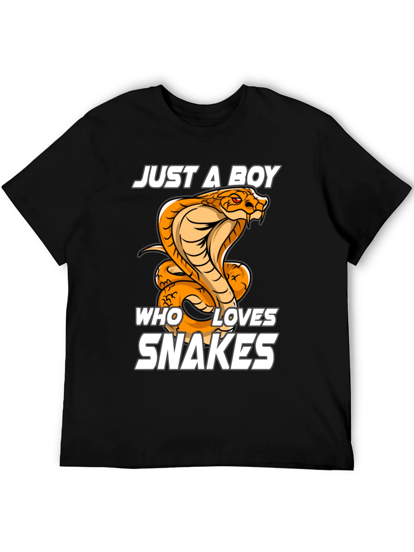 Just a Boy Who Loves Snakes T-Shirt