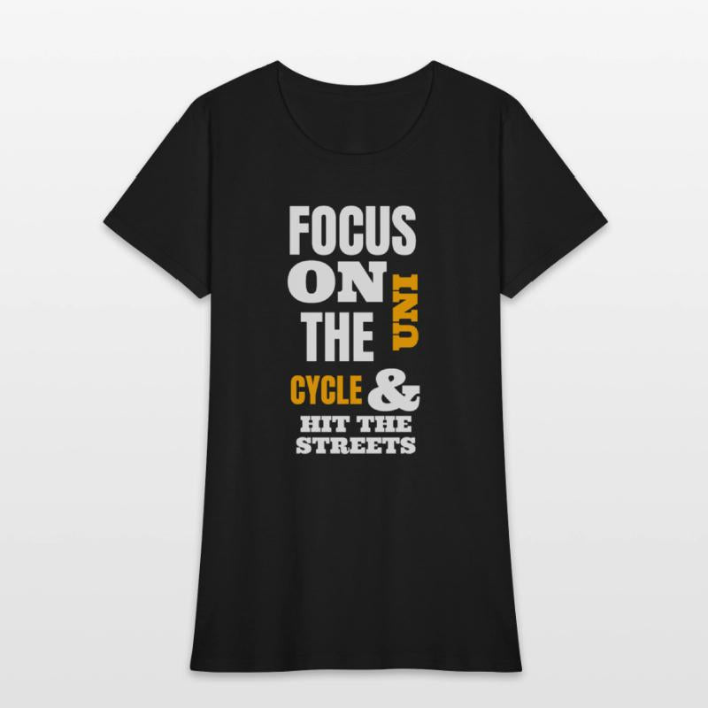 Focus On The Uni Cycle & Hit The Streets Yellow