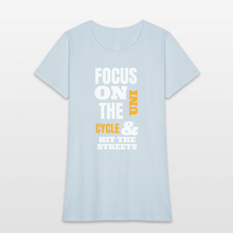 Focus On The Uni Cycle & Hit The Streets Yellow
