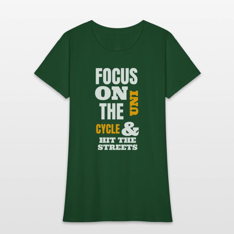 Focus On The Uni Cycle & Hit The Streets Yellow