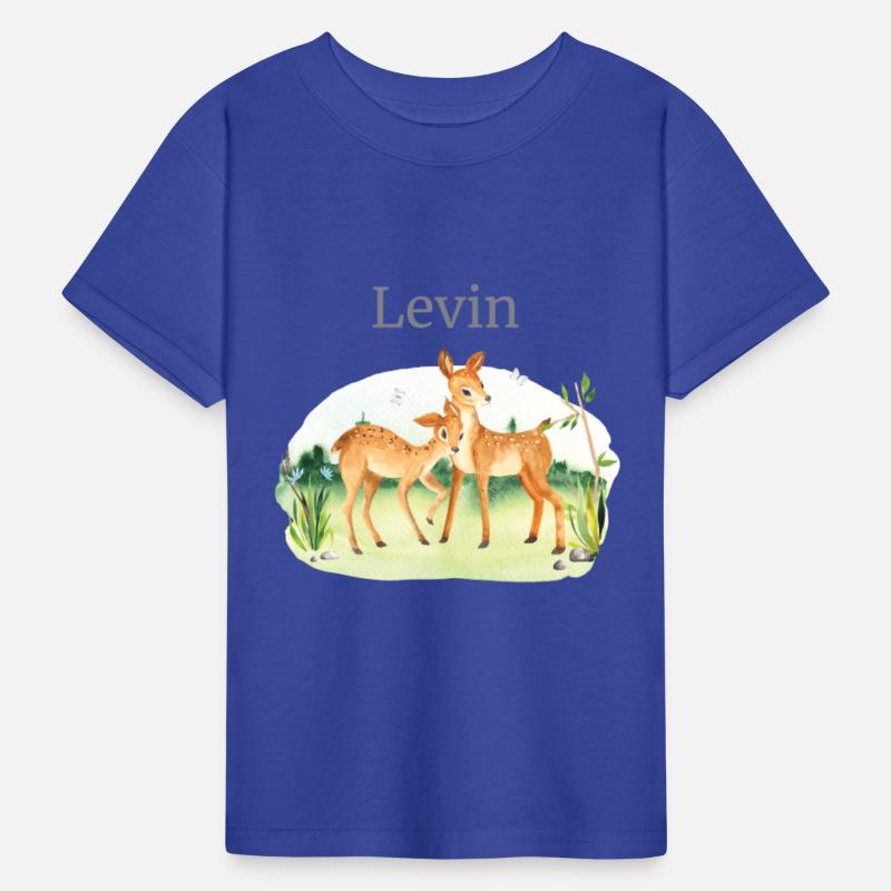 Forest Animal Deer Flowers Name Levin