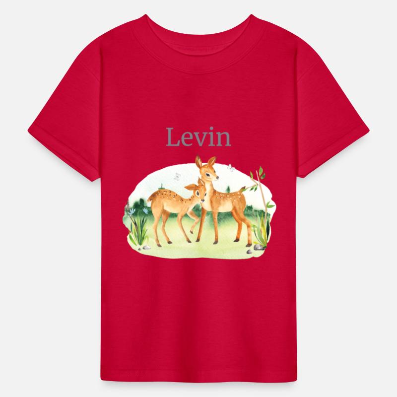 Forest Animal Deer Flowers Name Levin
