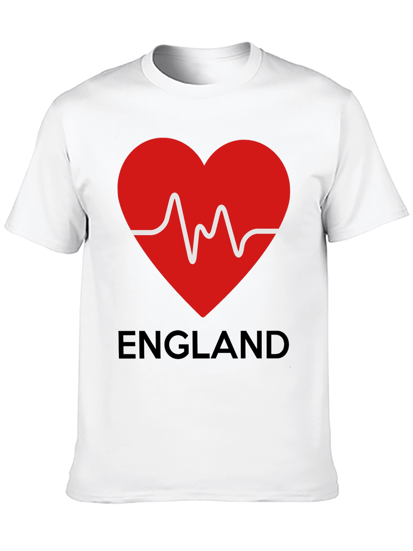 England Heartbeat T-Shirt - Love for England