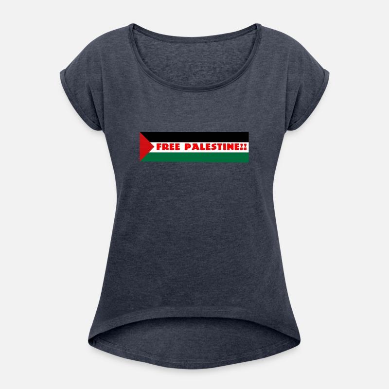 FREE PALESTINE ON PALESTINIAN FLAG