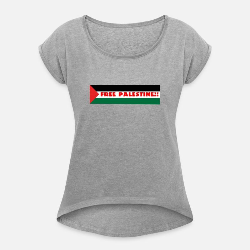 FREE PALESTINE ON PALESTINIAN FLAG