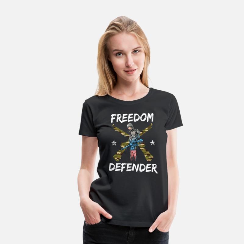 Freedom Defender American Soldiers USA Fan
