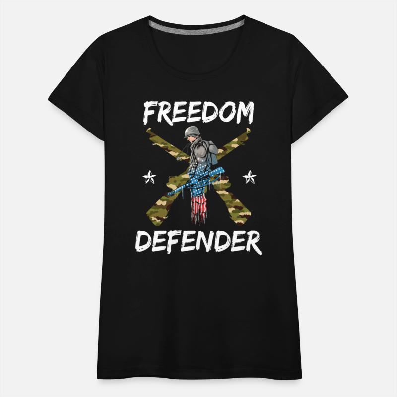 Freedom Defender American Soldiers USA Fan