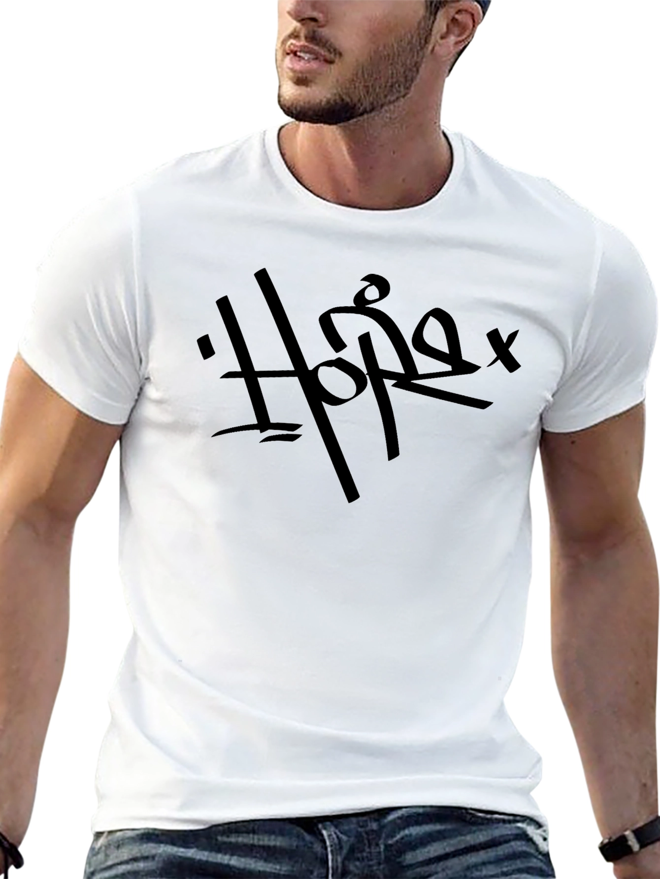 Hope Graphic Tee - Mens Black T-Shirt