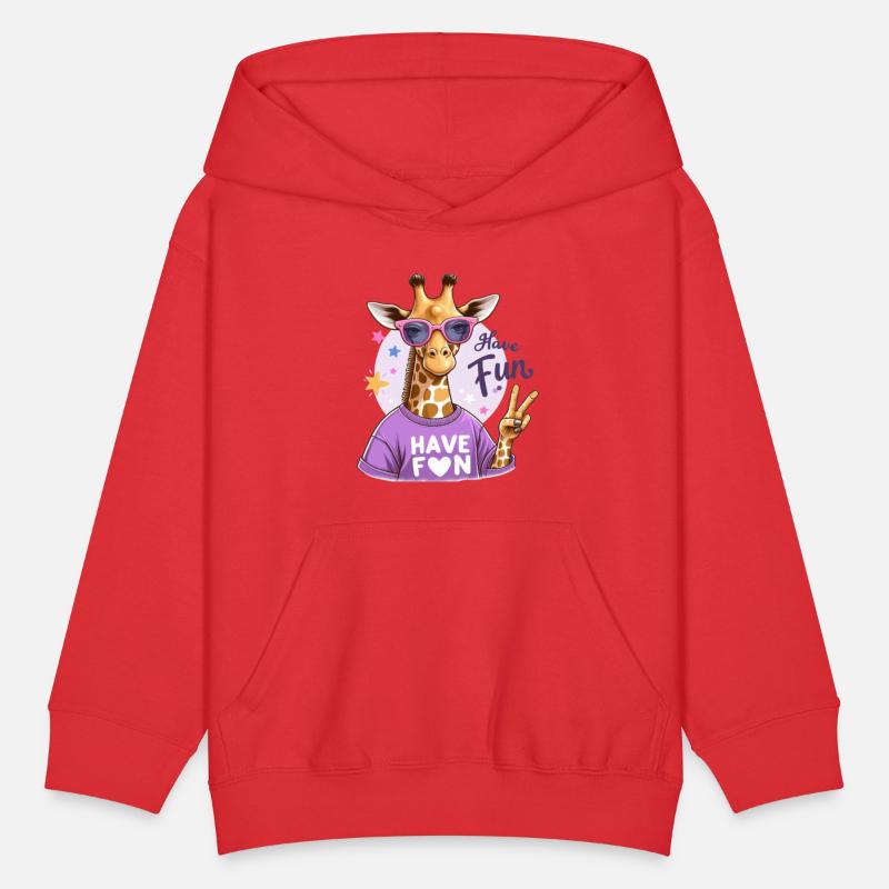 Fun giraffe