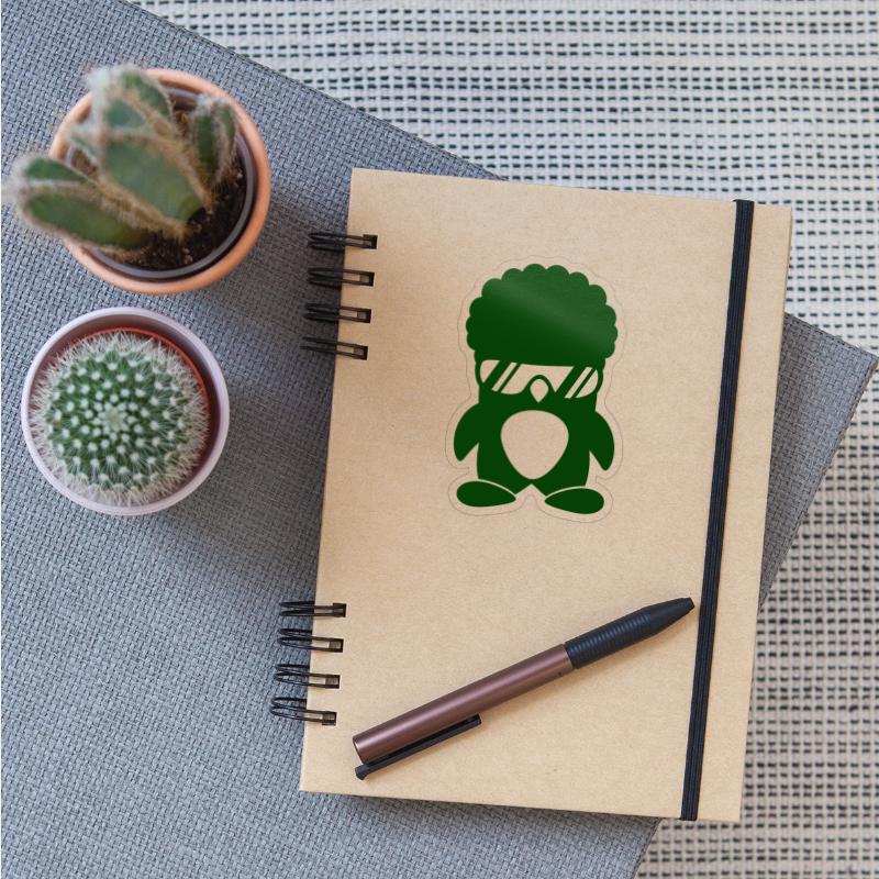 Funky Party Penguin Sunglasses Fun Style Hairstyle